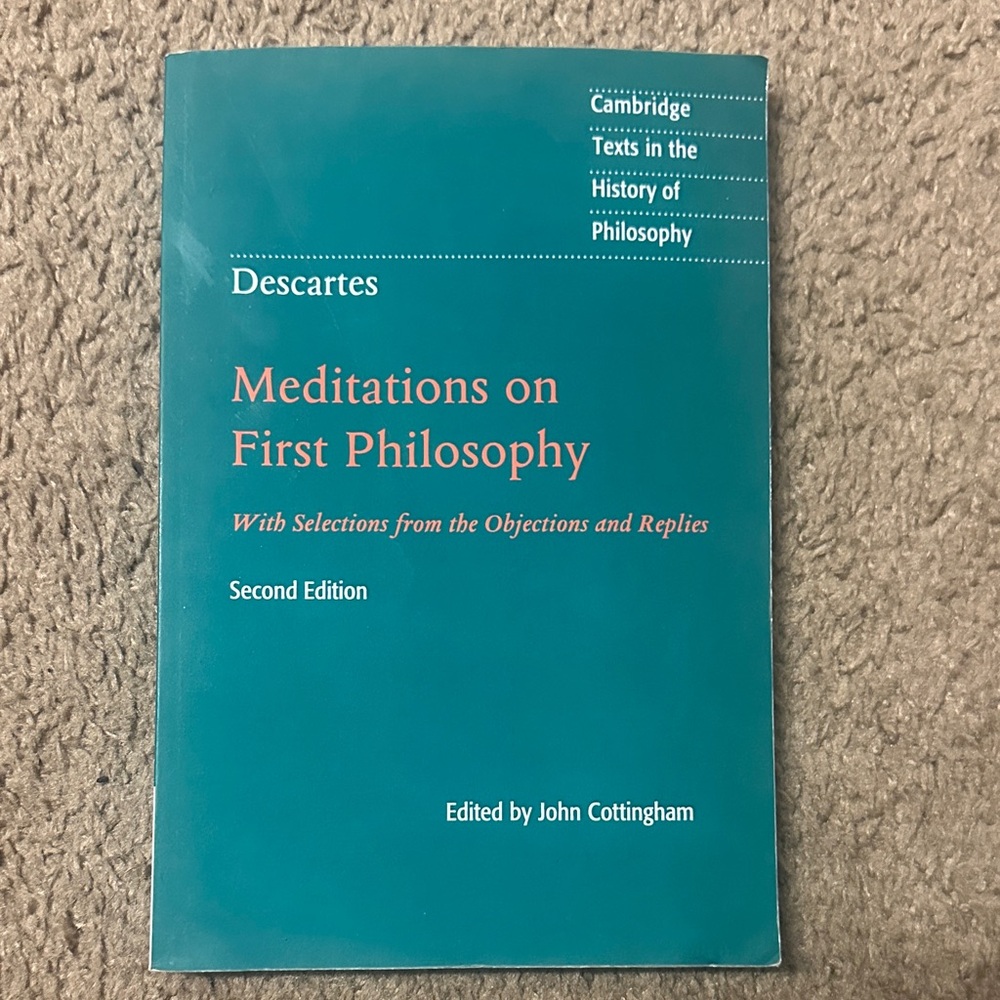 Philosophy Blue and White Book Cover